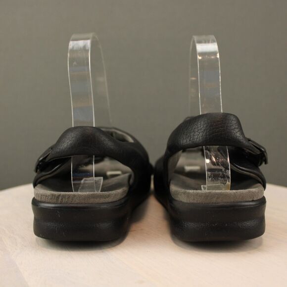 SAS Comfort Leather Sandals Mens 6 Black Adjustable Walking Shoes Shoes main image 9
